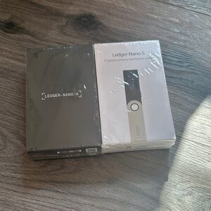 Ledger Nano S & Nano X Hardware Wallet Boxes - Black & White